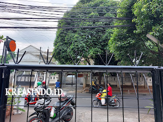 Pintu Pagar BRC Pesanan Bpk Eko di Resto Jaman Pondok Labu