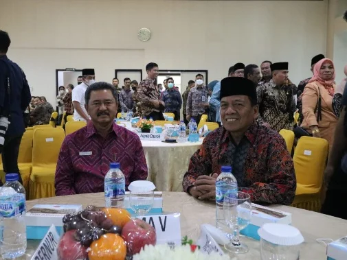 Wakil Ketua DPRD Suwirpen Suib Hadiri Sertijab Ketua BPK Perwakilan Sumbar