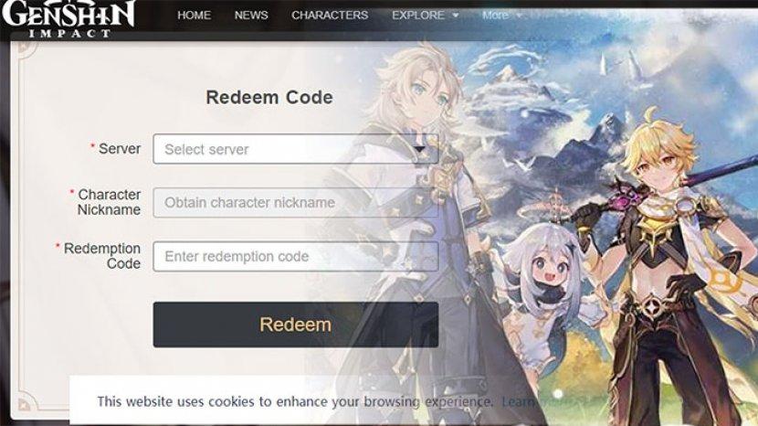 How To Redeem The Latest Genshin Impact Code 5 Easy Step To Redeem Code Gamevos