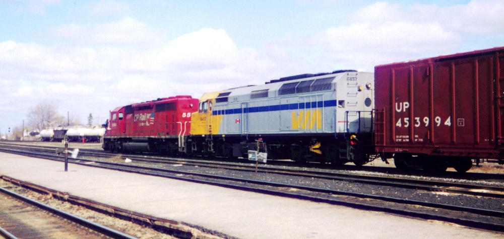 Trackside Treasure Cp Leases Via Locomotives 1994 1995