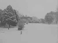 Monkton House in the Snow