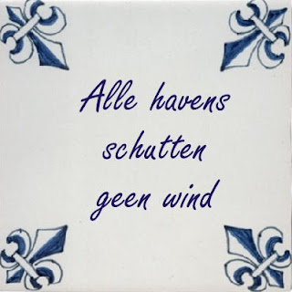 Alle havens schutten geen wind