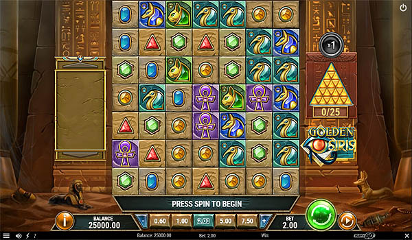 Main Gratis Slot Indonesia - Golden Osiris (Play N GO)