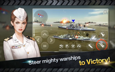 WARSHIP BATTLE : 3D World War II Apk v1.3.0 Mod (Unlimited Money) Terbaru