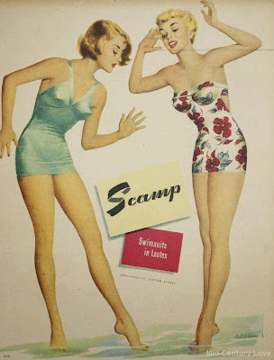 Scamp swimsuits, 1950