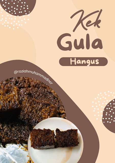 Kek gula hangus