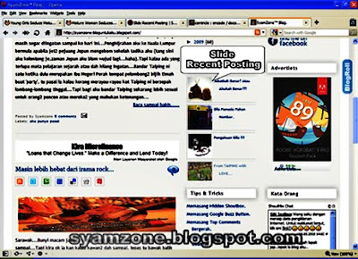 Tutorial Blogspot