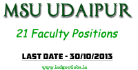MSU-Udaipur