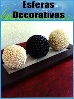 Tutorial: Esferas decorativas con granos o semillas