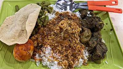 indian muslim rice meal