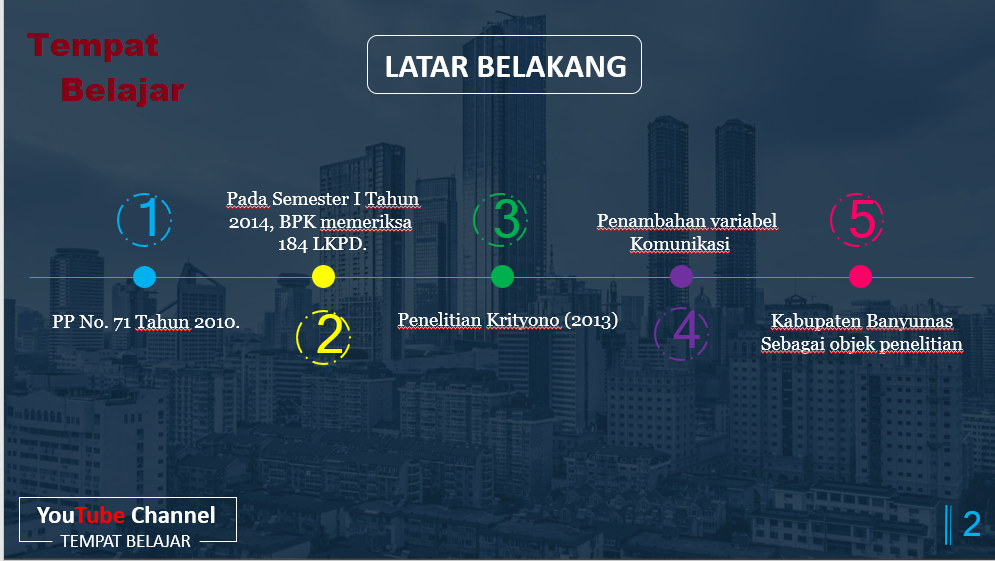 CONTOH PRESENTASI SIDANG SKRIPSI MENGGUNAKAN POWER POINT 