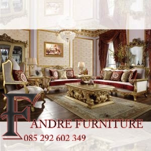 gambar set ruang makan klasik kayu mahoni warna custom kerajinan tks furniture 085292602349