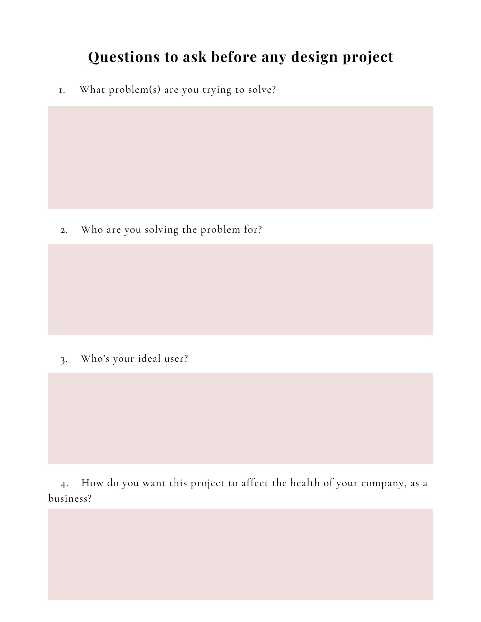 workbook sample in canva pdf