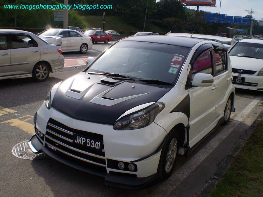 Long's Photo Gallery: Perodua Myvi Custom Bodykit