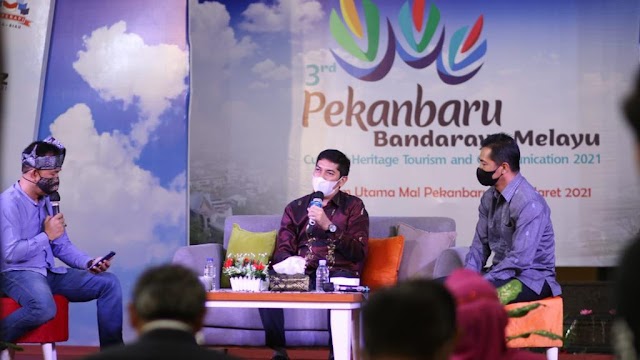 Promosi Wisata ke Riau, Kota Sawahlunto Ikuti Iven 'Pekanbaru Bandaraya Melayu 2021'