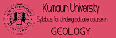 syllabus of geology bsc i year kumaun university