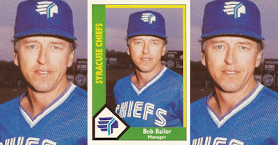 Bob Bailor 1990 Syracuse Chiefs card