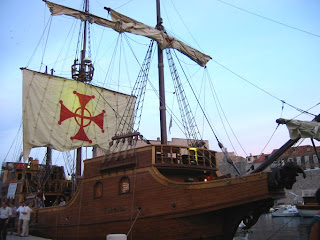 Ship, the Tirena, Dubrovnik, Croatia by Rachel Medanic