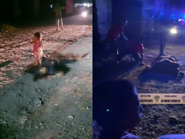 [VIDEO] Budak berlumuran darah menangis di sisi mayat ibu