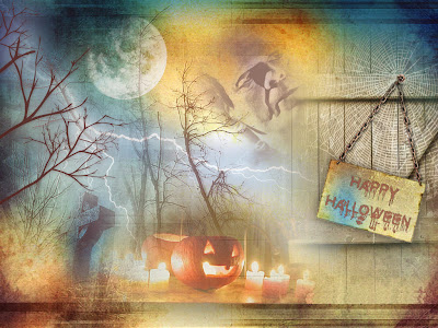 wallpapers for desktop 3d halloween. Free Halloween Desktop