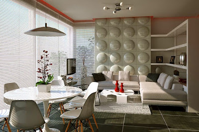 Design Dining Room and Living Room The Beauty
