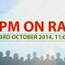 Prime Minister Narendra Modi Radio Programme on 3rd October 2014