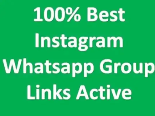 Instagram Whatsapp Group Links