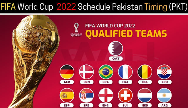 FIFA World Cup 2022 Schedule Pakistan Time