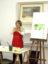 Blanca Basabe, taller de acuarela. Mayo 2008