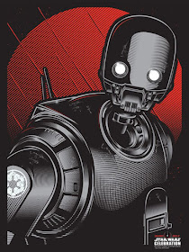 Star Wars: Rogue One “K2SO” Screen Print by Hydro74 x Dark Ink Art