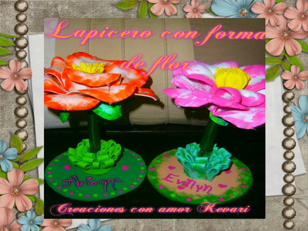 Manualidades y Moldes Yonaimy Facebook - Imagenes De Flores Hechas Con Fomi