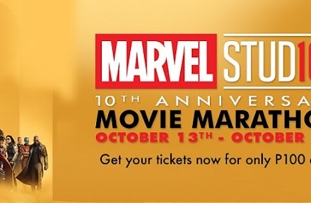 The Marvel Studios 10th Year Anniversary Movie Marathon Comes to the Philippines from Oct 13-21, 2018