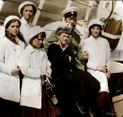 Fotos del zar Nicolás II de Rusia y la familia Románov Photos of Tsar Nicholas II of Russia and the Romanov family