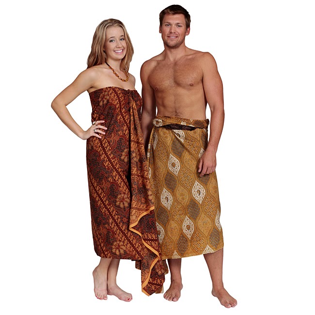  1 World Sarongs Traditional Batik Wraps