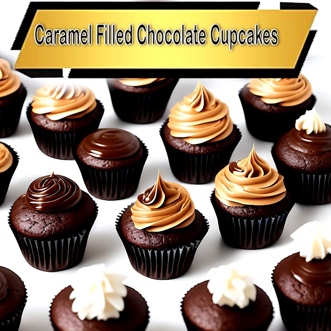 Best Caramel Filled Chocolate Cupcakes