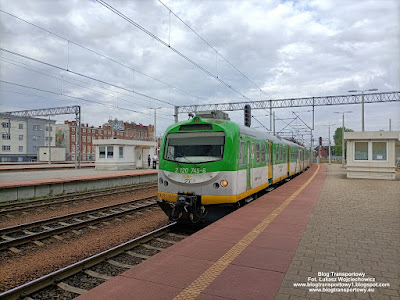 Koleje Śląskie (Koleje Mazowieckie), EN57AKM-1568, stacja Katowice