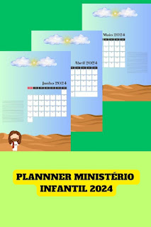 Planner Ministério Infantil 2024 Para Imprimir PDF