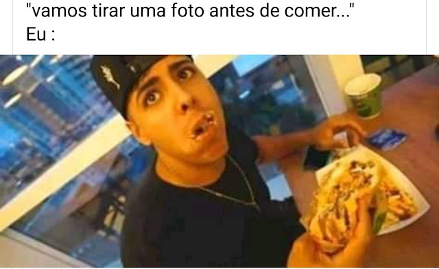 Memes engraçados de comida