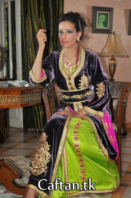 Robe-marocaine-caftan-des-fêtes