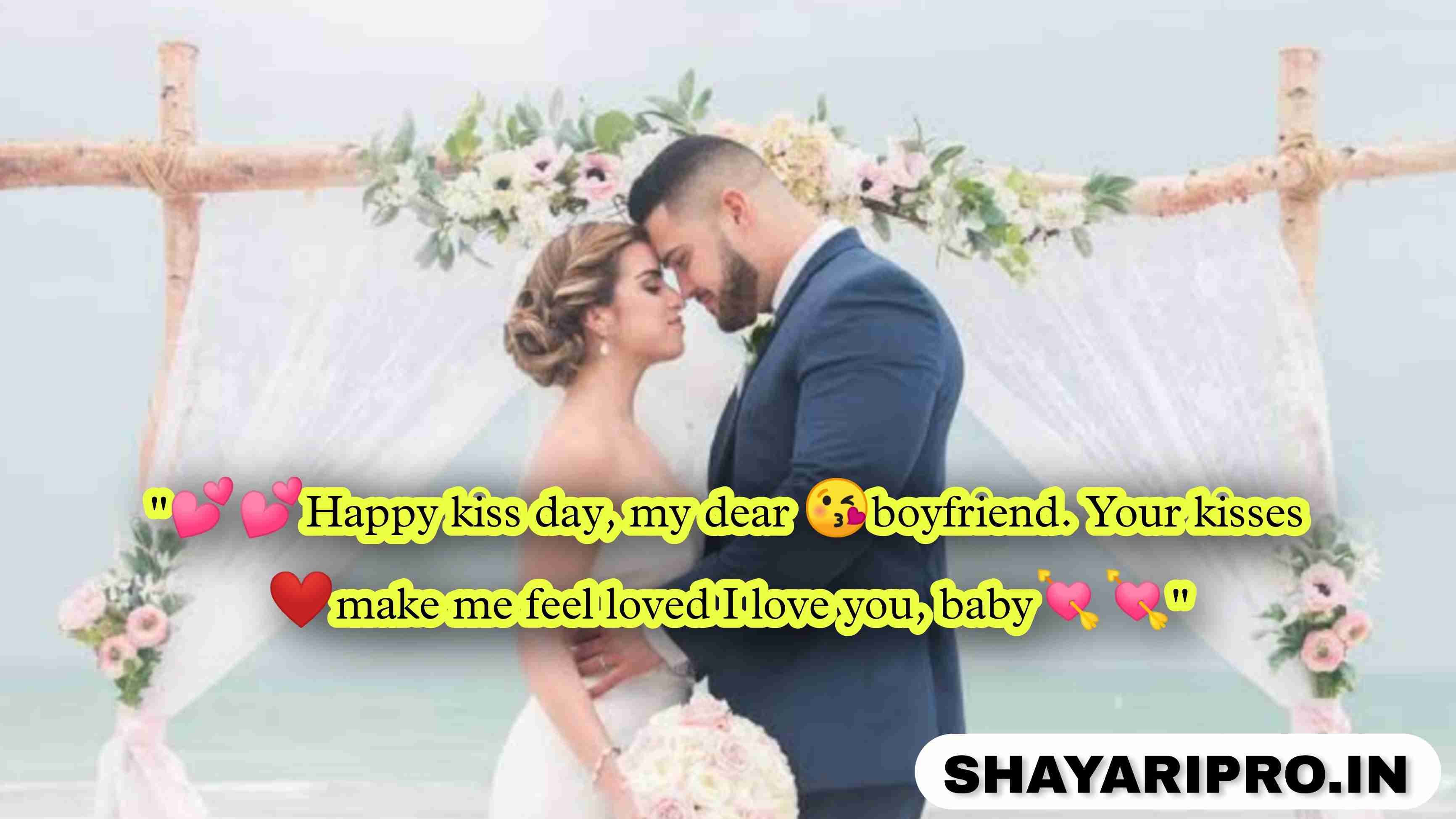 Kiss Romantic Shayari English