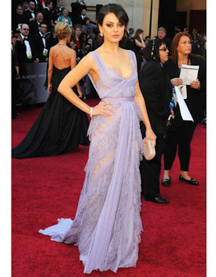 the Oscars 2011.Mila Kunis