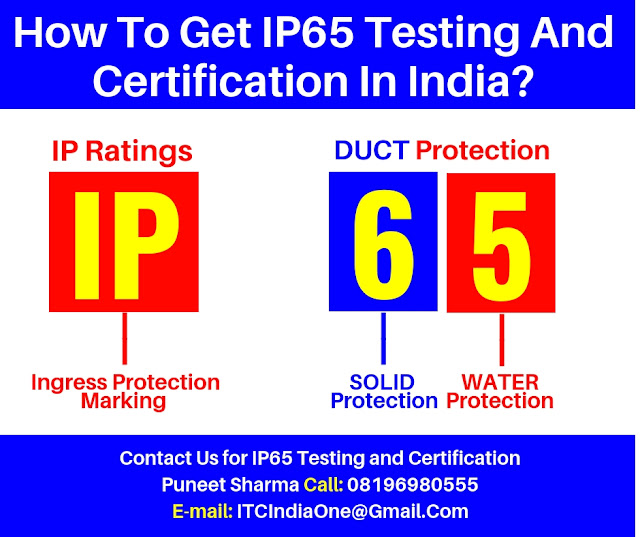 IP65 Testing And Certification In India