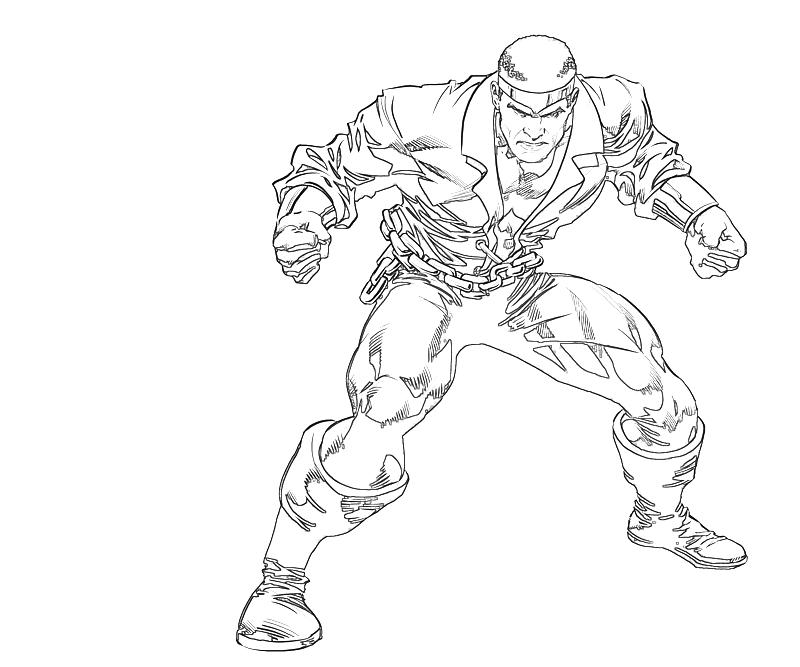 Luke Cage Coloring Pages Sketch Coloring Page
