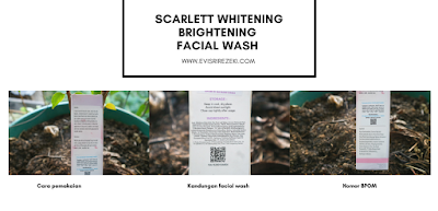 Brightening Facial-Wash-dan-Acne-Serum-Scarlett-Whitening