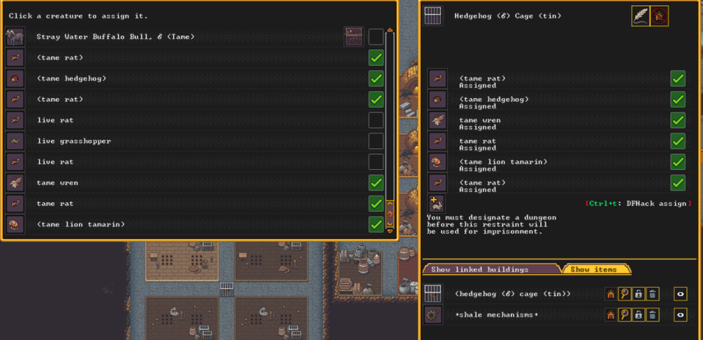 Dwarf Fortress: How to Use the Vermin Catcher