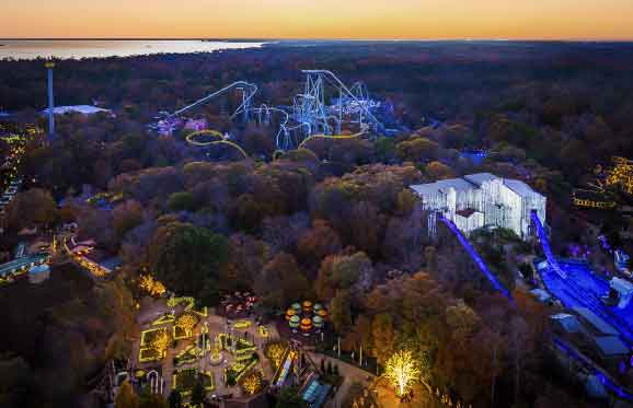 America's Best Amusement Park for Christmas