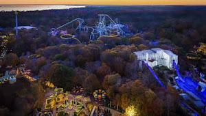 America's Best Amusement Park for Christmas and New Year's Eve Holidays 2018