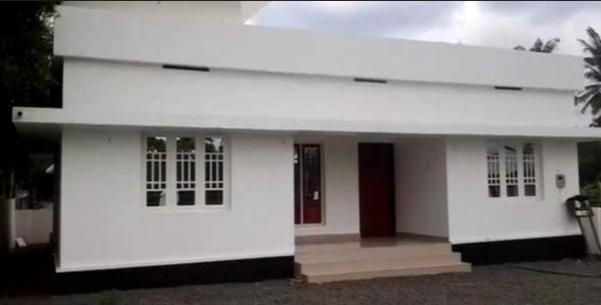 Extremely Low  Budget 3  Bedroom  Home  Design in 753 Sqft 