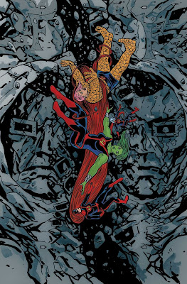 FF issue 7 cover art by Mike Allred