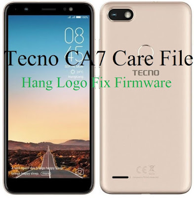 Tecno CA7 Hang Logo Fix Firmware